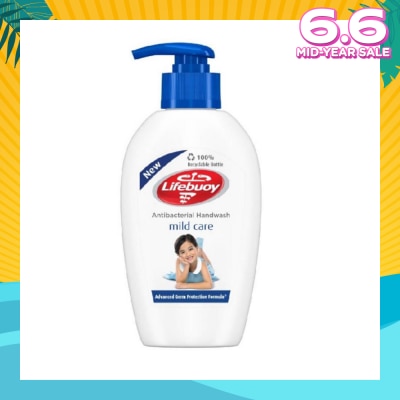 LIFEBUOY Lifebuoy Mild Care Antibacterial Hand Wash 200ml