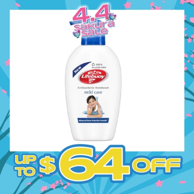 LIFEBUOY Lifebuoy Mild Care Antibacterial Hand Wash 200ml