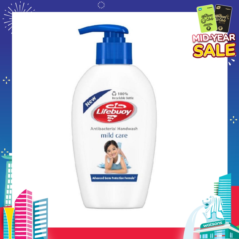 Lifebuoy Mild Care Antibacterial Hand Wash 200ml