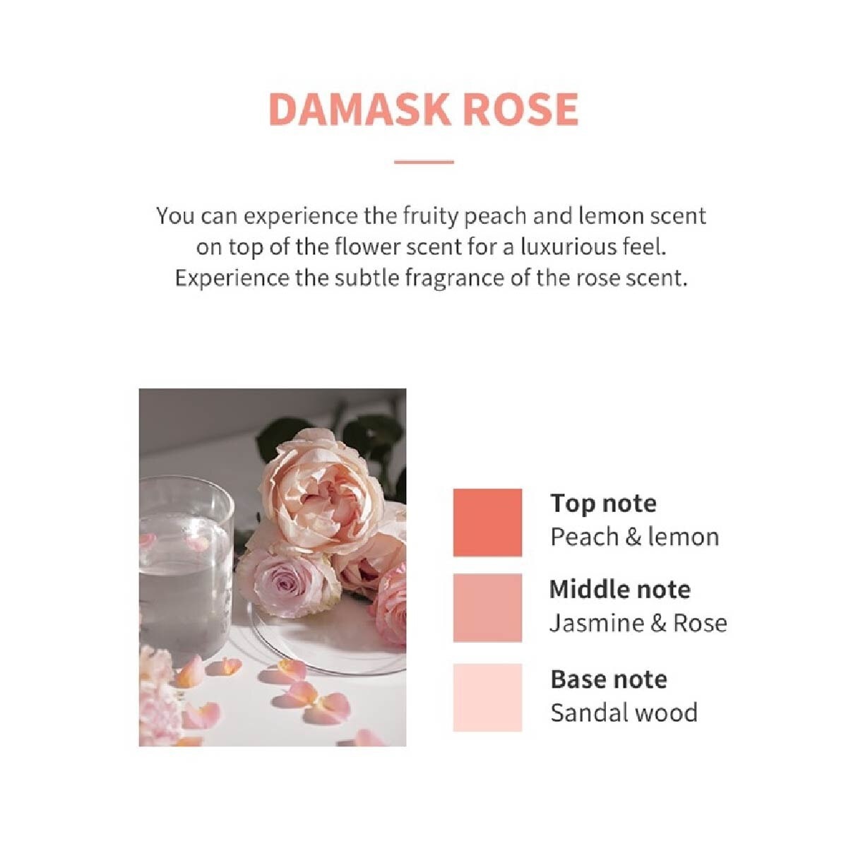 Damask Rose Shampoo (For Hair Loss Alleviation) 500ml