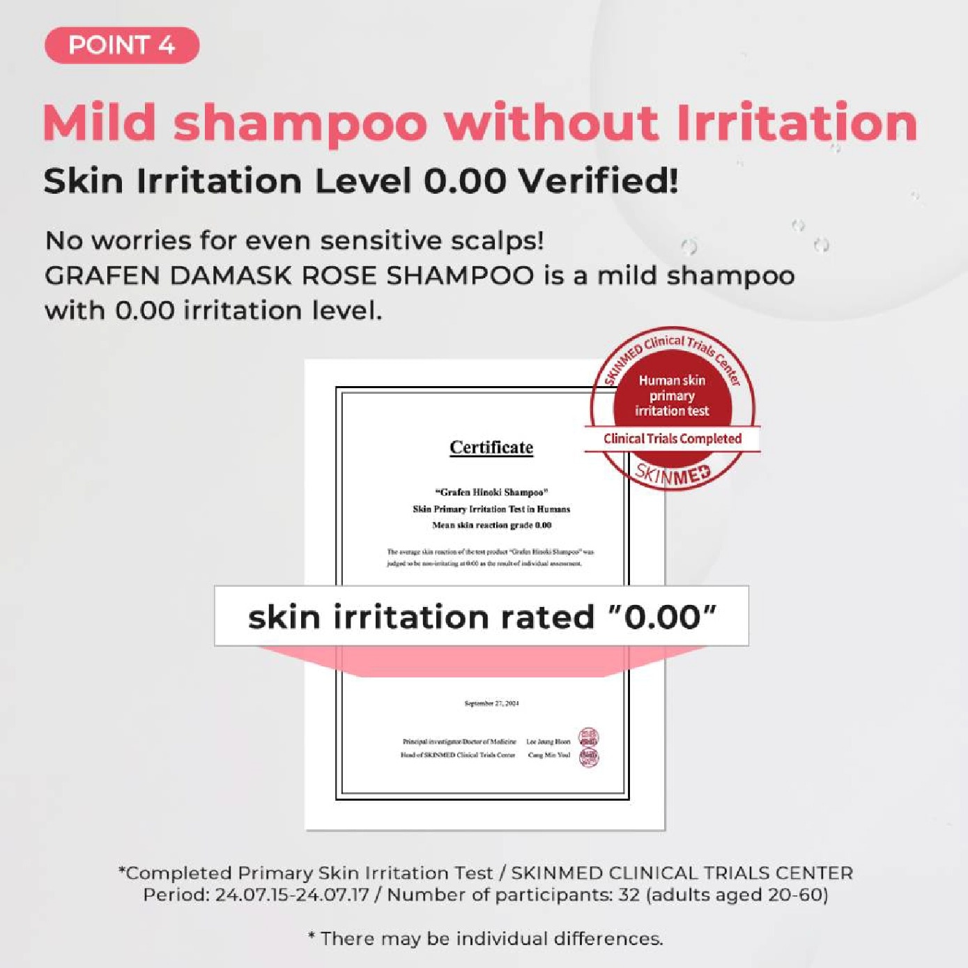 Damask Rose Shampoo (For Hair Loss Alleviation) 500ml