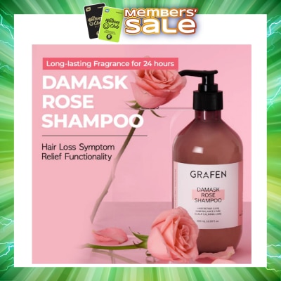 GRAFEN - Damask Rose Shampoo (For Hair Loss Alleviation) 500ml