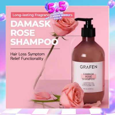 GRAFEN - Damask Rose Shampoo (For Hair Loss Alleviation) 500ml
