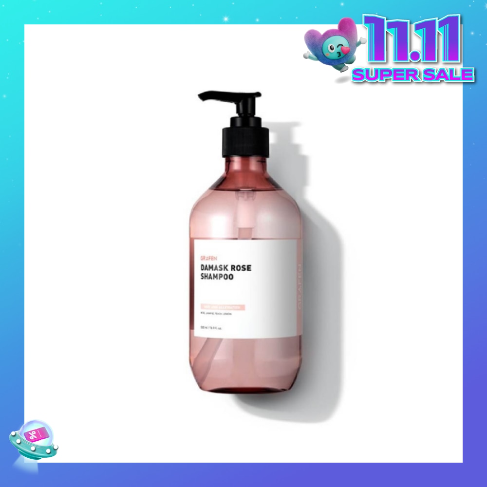 Damask Rose Shampoo (For Hair Loss Alleviation) 500ml
