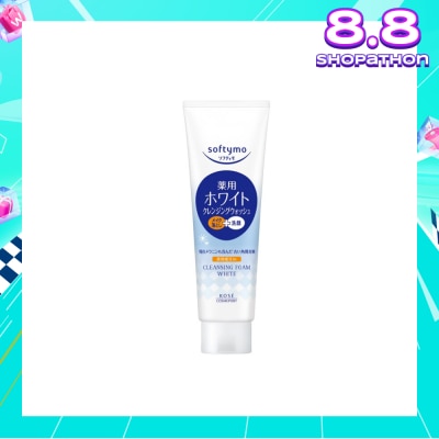KOSE COSMEPORT Softymo White Medicated Cleansing Wash 190g