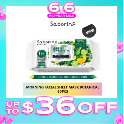 SABORINO - Morning Facial Sheet Mask Botanical 30s