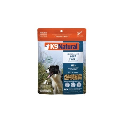 K9 NATURAL Beef Feast Freeze Dried Dog Food 100g image