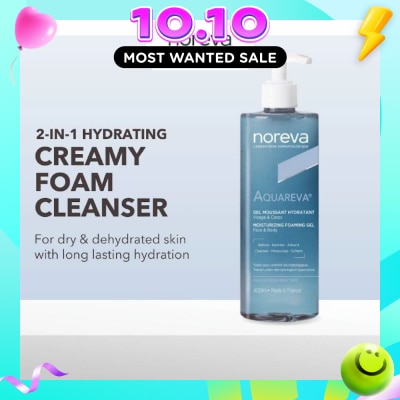 NOREVA Aquareva Moisturizing Foaming Gel for Face & Body 400ml image