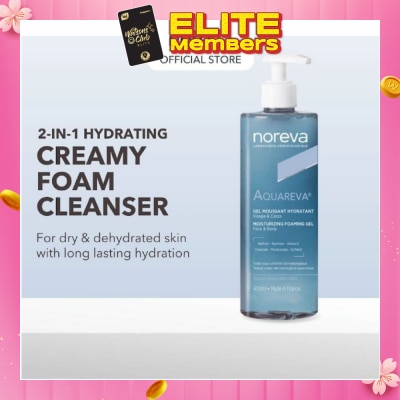 NOREVA Aquareva Moisturizing Foaming Gel for Face & Body 400ml