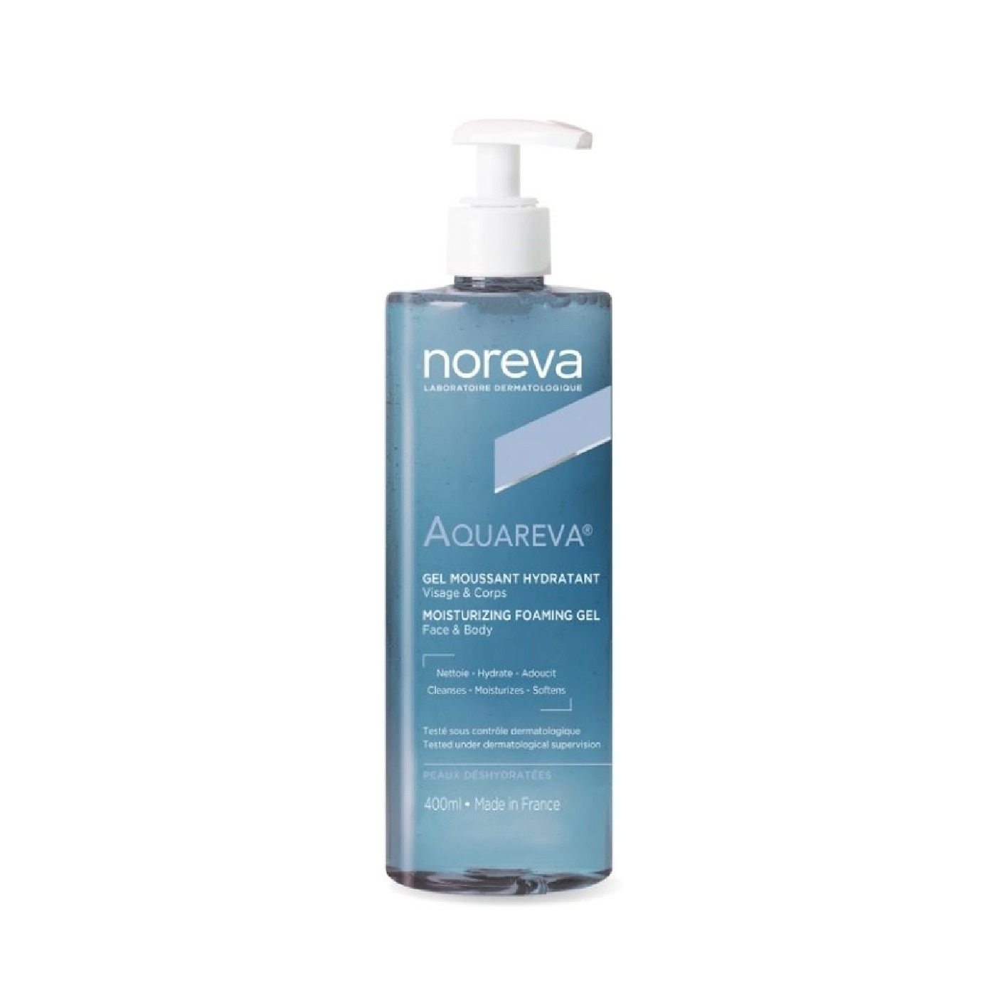 Aquareva Moisturizing Foaming Gel for Face & Body 400ml