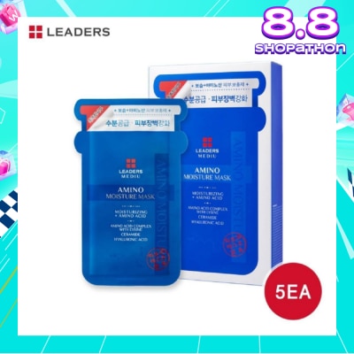 LEADERS INSOLUTION Mediu Amino Moisture Mask 5S