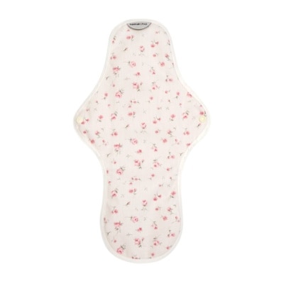 HANNAHPAD Organic Cotton Cloth Pad Overnight Large Propose Pink (with Wings + Washable & Reusable) 1s