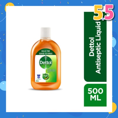DETTOL Antibacterial Disinfectant Multi-Use Antiseptic Liquid 500ml
