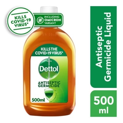 DETTOL Antiseptic Germicide Liquid (Kills 99.9% Germs) 500ml