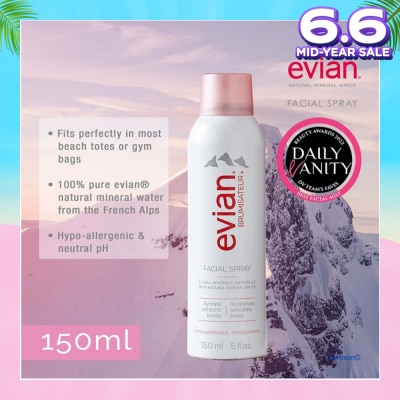 EVIAN Brumisateur Facial Spray 150ml
