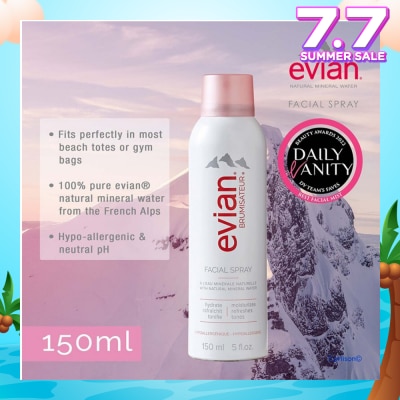 EVIAN Brumisateur Facial Spray 150ml