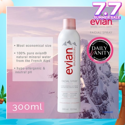 EVIAN Brumisateur Facial Spray 300ml