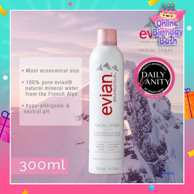 EVIAN Brumisateur Facial Spray 300ml