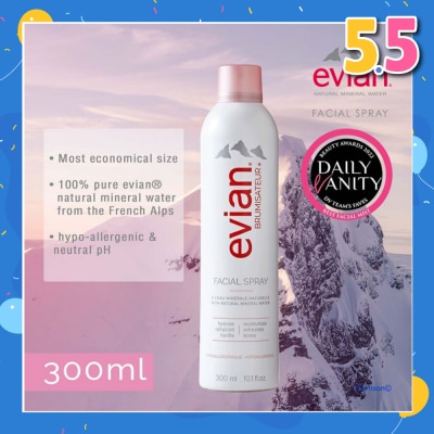 EVIAN Brumisateur Facial Spray 300ml