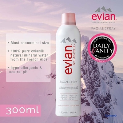 EVIAN Brumisateur Facial Spray 300ml