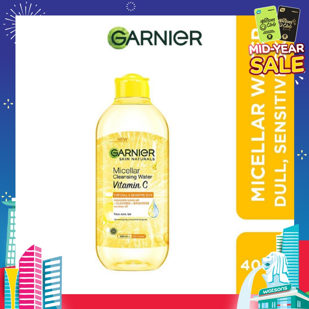 All in 1 Vitamin C Brightening Micellar Cleanser & Makeup Remover (For normal to Dry Skin) 400ml