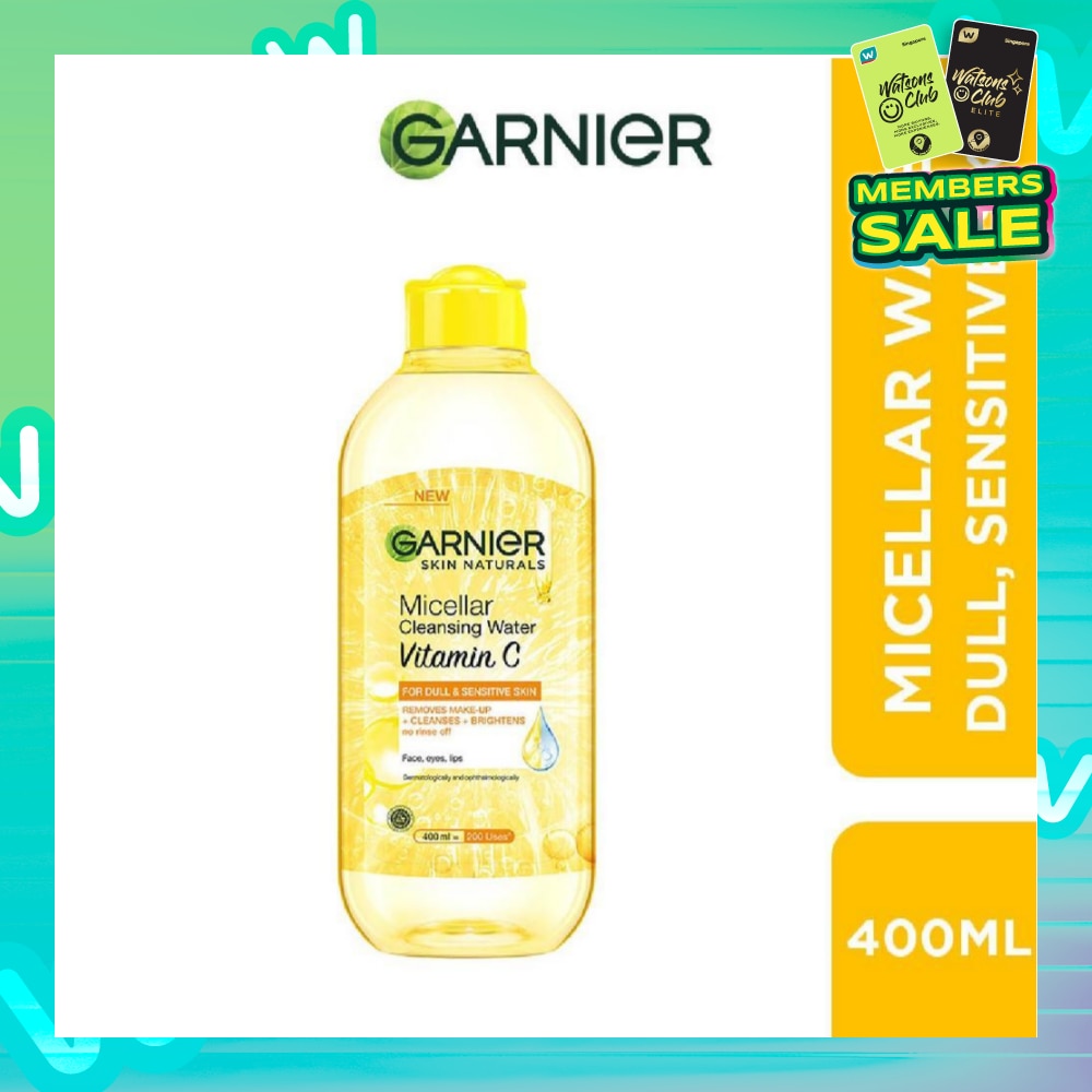All in 1 Vitamin C Brightening Micellar Cleanser & Makeup Remover (For normal to Dry Skin) 400ml