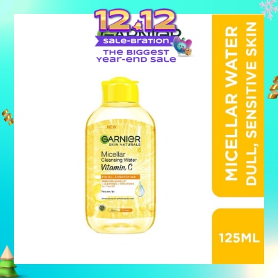 GARNIER Skin Naturals Micellar Cleansing Water Vitamin C (Brightening and For Normal to Dry Skin) 125ml