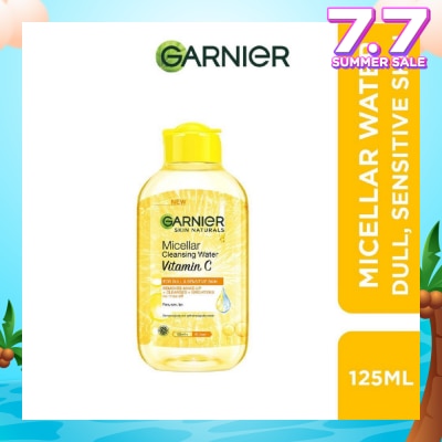 GARNIER Skin Naturals Micellar Cleansing Water Vitamin C (Brightening and For Normal to Dry Skin) 125ml