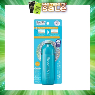 BIORE - UV Aqua Rich Aqua Protect Lotion SPF50+ PA++++ Sunscreen (Suitable for Face & Body) 70ml (Expiry: Mar`2027)