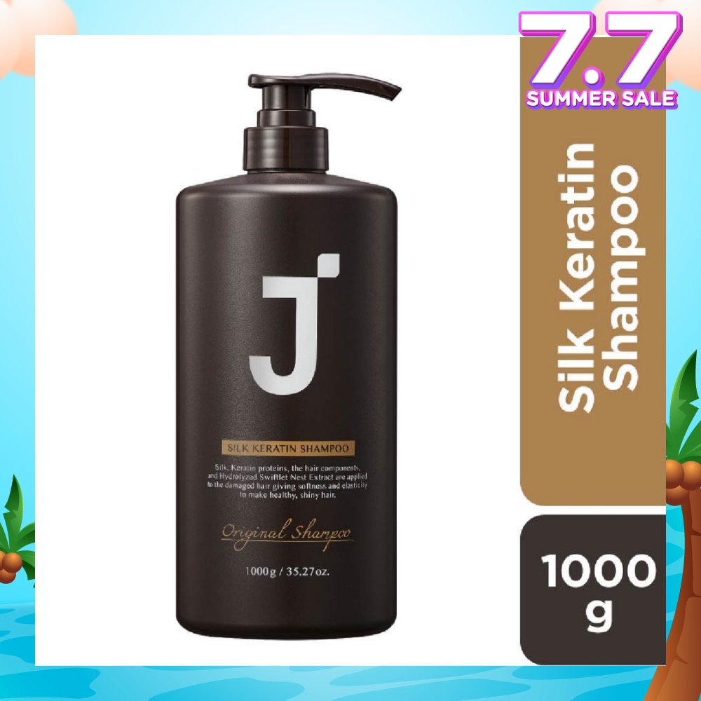 Signature Silk Keratin Original Shampoo (Hydrolyzed Silk And Propolis Extract For Damaged Hair) 1000g