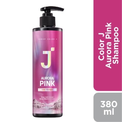 JSOOP Color J Aurora Pink Shampoo (Enhance Hair Colour +  For Greenish Coloured Hair) 380ml