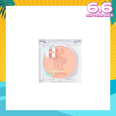HOLIKA HOLIKA Uncommon Tiger Be Peppy Blusher Soft And Natural Makeup Blush 01 Stealth 5g (Expiry: Dec`2025)