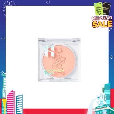 HOLIKA HOLIKA Uncommon Tiger Be Peppy Blusher Soft And Natural Makeup Blush 01 Stealth 5g (Expiry: Dec`2025)