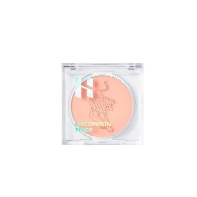 HOLIKA HOLIKA Uncommon Tiger Be Peppy Blusher (01 Stealth), Soft And Natural Makeup Blush 5g