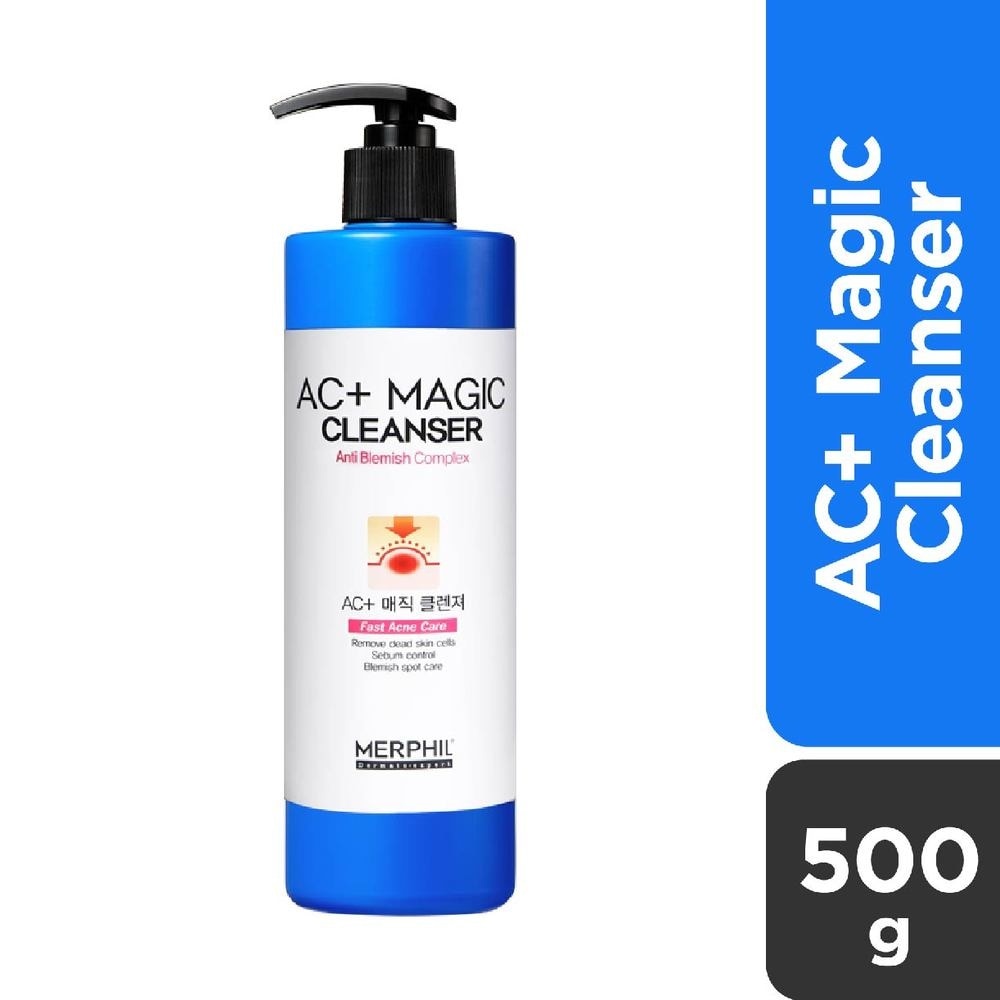 AC+ Magic Cleanser Acne Bodywash (Suitable For Normal To Oily Skin + Acne Relief) 500g