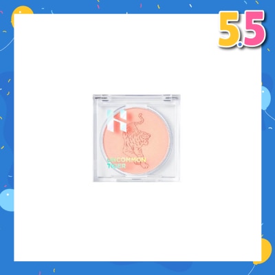 HOLIKA HOLIKA Uncommon Tiger Be Peppy Blusher (02 Meek), Soft And Natural Makeup Blush 5g