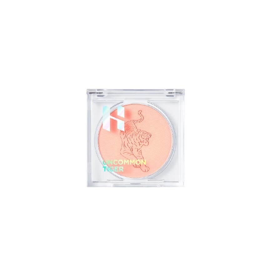 Uncommon Tiger Be Peppy Blusher (02 Meek), Soft And Natural Makeup Blush 5g