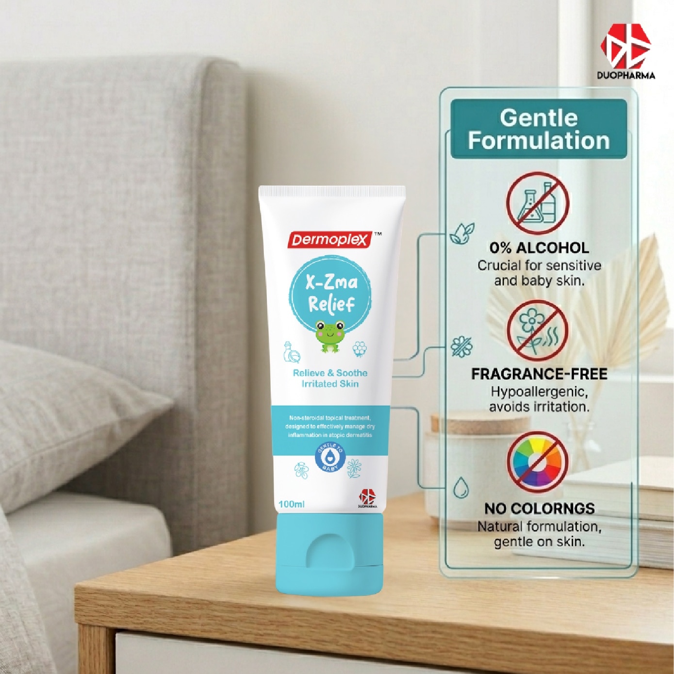 X-Zma Relief Cream for Eczema and Inflamed Skin 100ml image