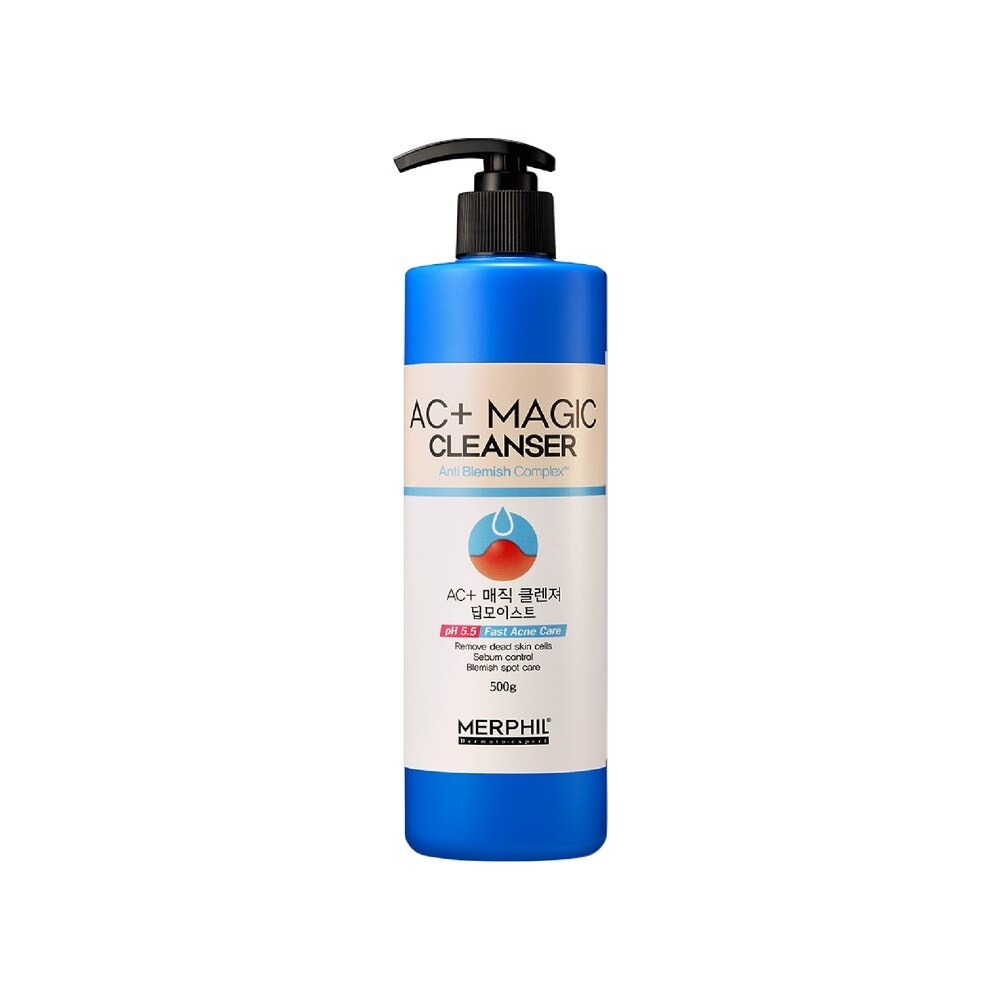 AC+ Magic Cleanser Deep Moist Acne Bodywash (Suitable For Dry & Sensitive Skin + Acne Relief) 500g