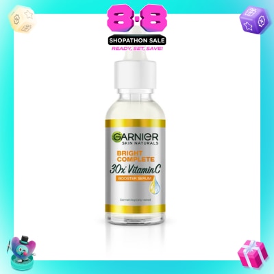 GARNIER - Bright Complete Vitamin C Booster Serum (Anti-Spot with 30x Vitamin C and Japanese Yuzu Lemon) 50ml