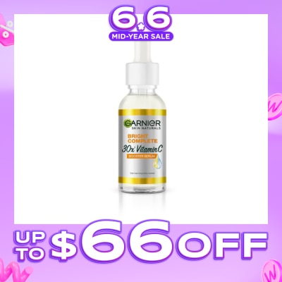 GARNIER - Bright Complete Vitamin C Booster Serum (Anti-Spot with 30x Vitamin C and Japanese Yuzu Lemon) 50ml