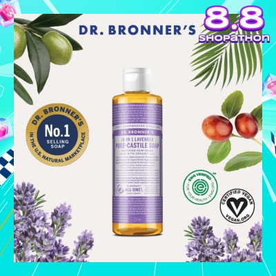 DR BRONNER'S Lavender Pure Castile Liquid Soap 237ml