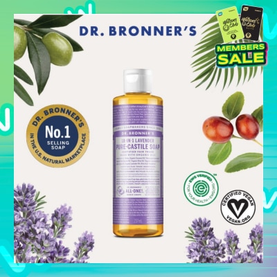 DR BRONNER'S Lavender Pure Castile Liquid Soap 237ml