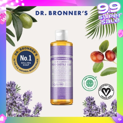 DR BRONNER'S Lavender Pure Castile Liquid Soap 237ml