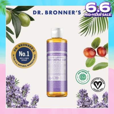 DR BRONNER'S Lavender Pure Castile Liquid Soap 237ml