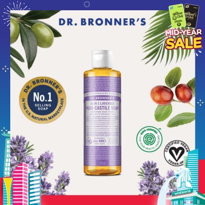 DR BRONNER'S Lavender Pure Castile Liquid Soap 237ml