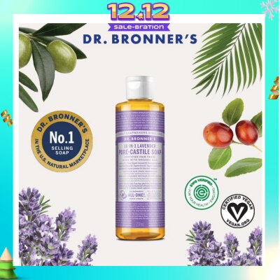 DR BRONNER'S Lavender Pure Castile Liquid Soap 237ml