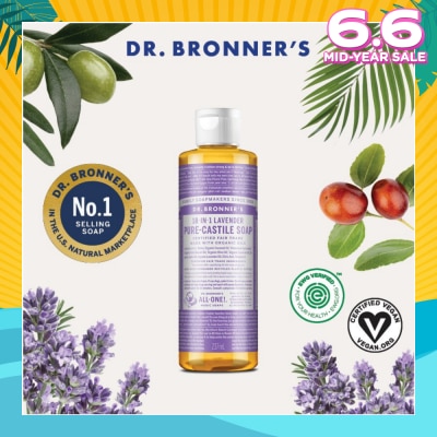 DR BRONNER'S Lavender Pure Castile Liquid Soap 237ml