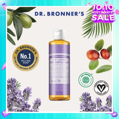 DR BRONNER'S Lavender Pure Castile Liquid Soap 237ml
