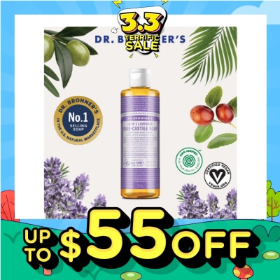 DR BRONNER'S Lavender Pure Castile Liquid Soap 237ml